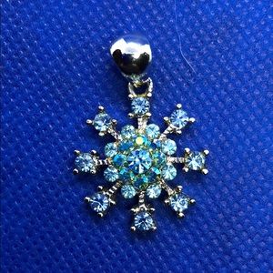 Pendant. Green and blue.